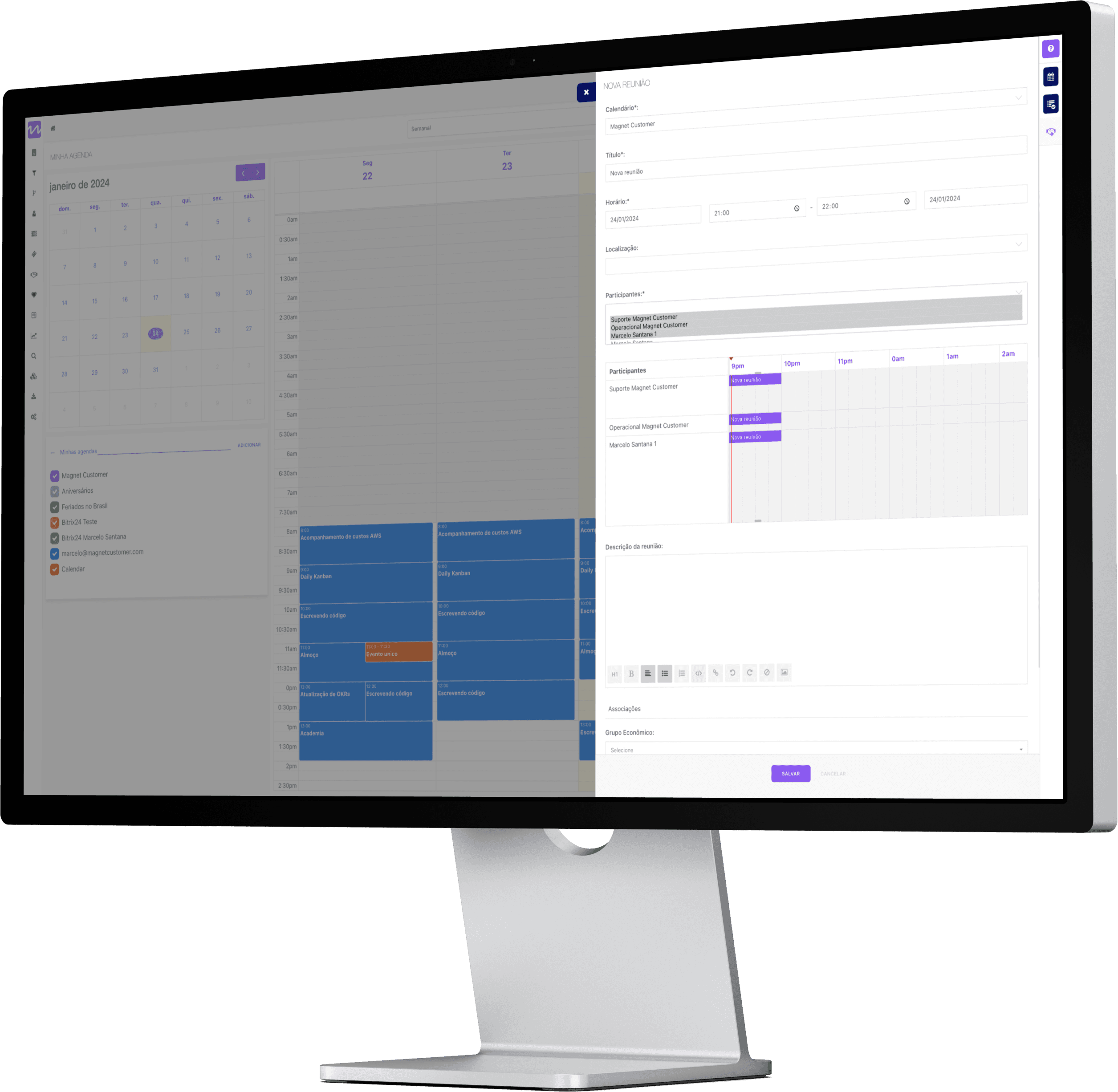 Customer Success MagnetCustomer - Mapa de jornada com fases