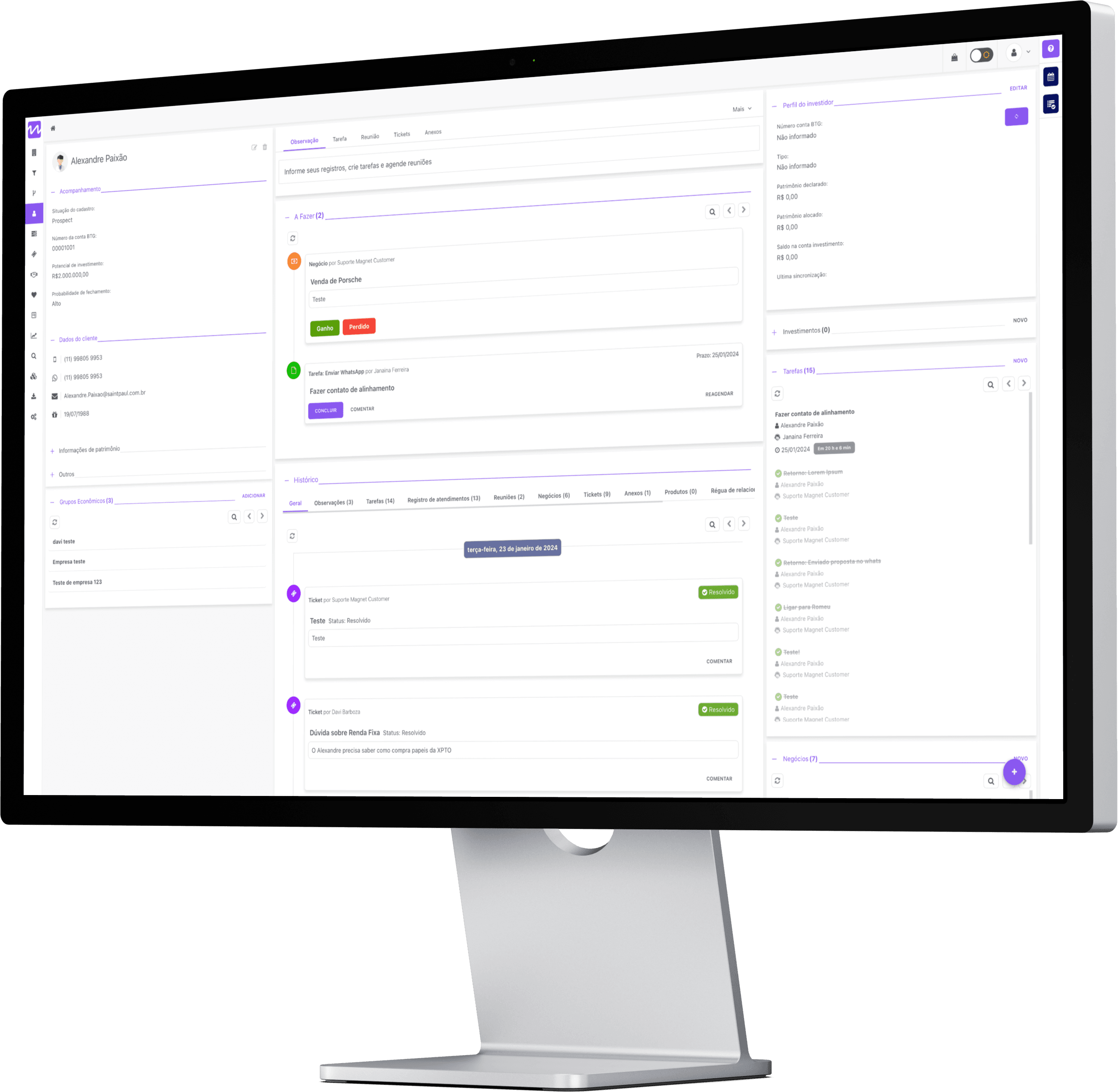 Contact Center MagnetCustomer - Atendimento omnichannel